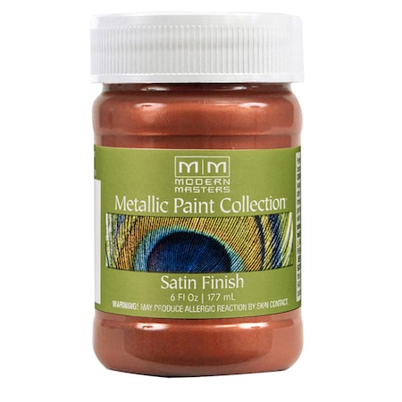 Modern Masters Metallic Paint, WaterBase, Copper, 6 oz ME195